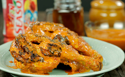Homemade Ayam Percik with Rich Malaysian Sauce