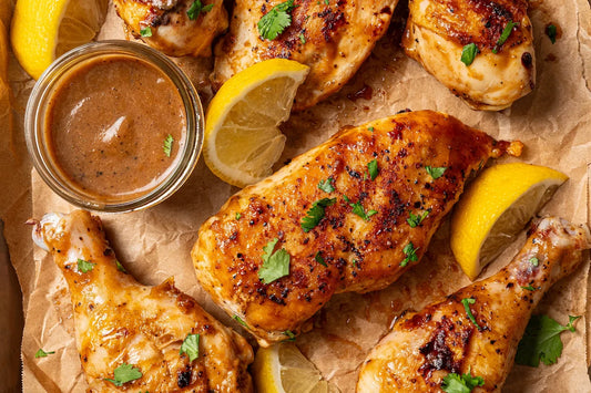 Simple Asian-Style Grilled Chicken with Oriental Sauce