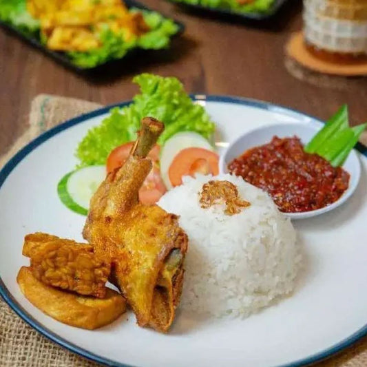 How to Make Nasi Ayam Penyet at Home (Easy Recipe)
