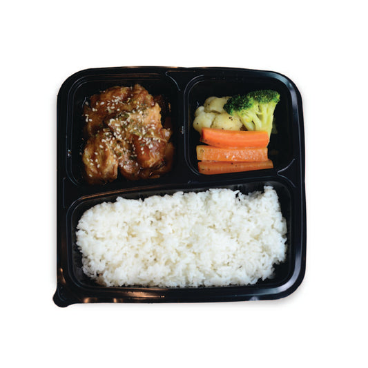 Teriyaki Glazed Chicken With Rice