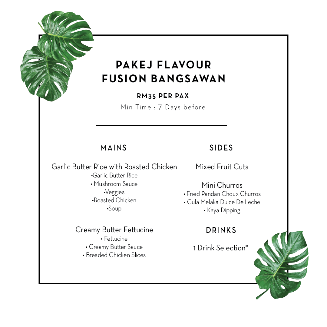 Pakej Flavour Fusion Bangsawan